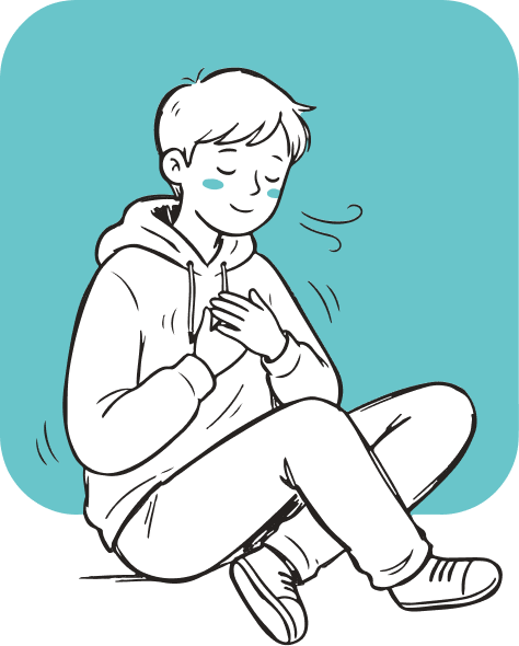 Mental wellness illustration